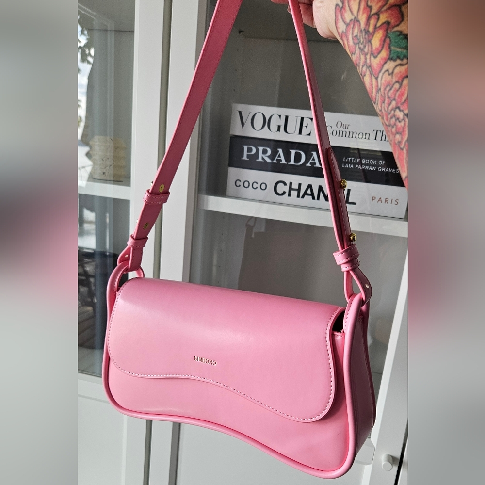 SINBONO Chic Pink Shoulder Bag by